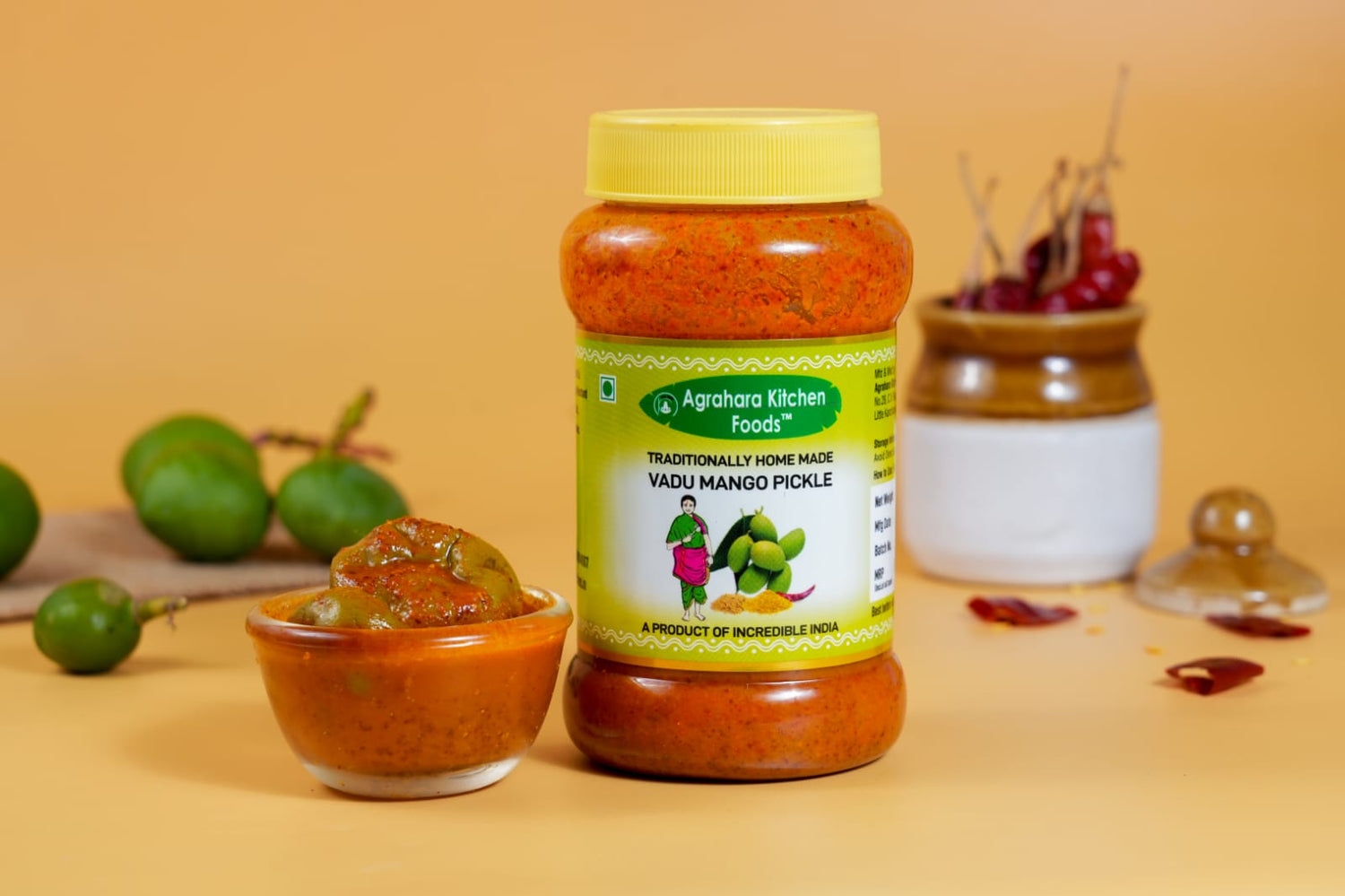 Vadu Mango Pickle - Medium Spicy