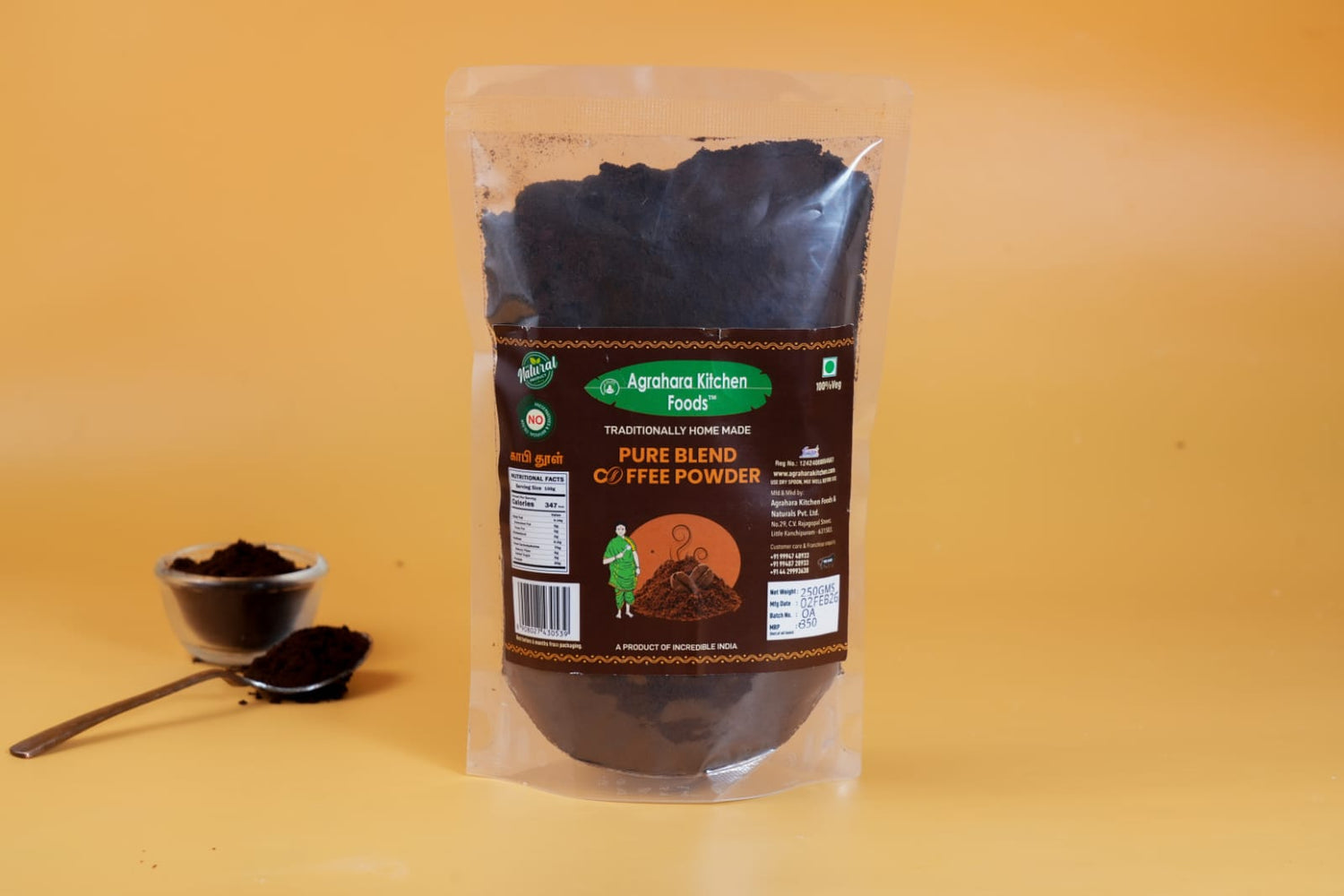 Pure Blend Coffee Powder