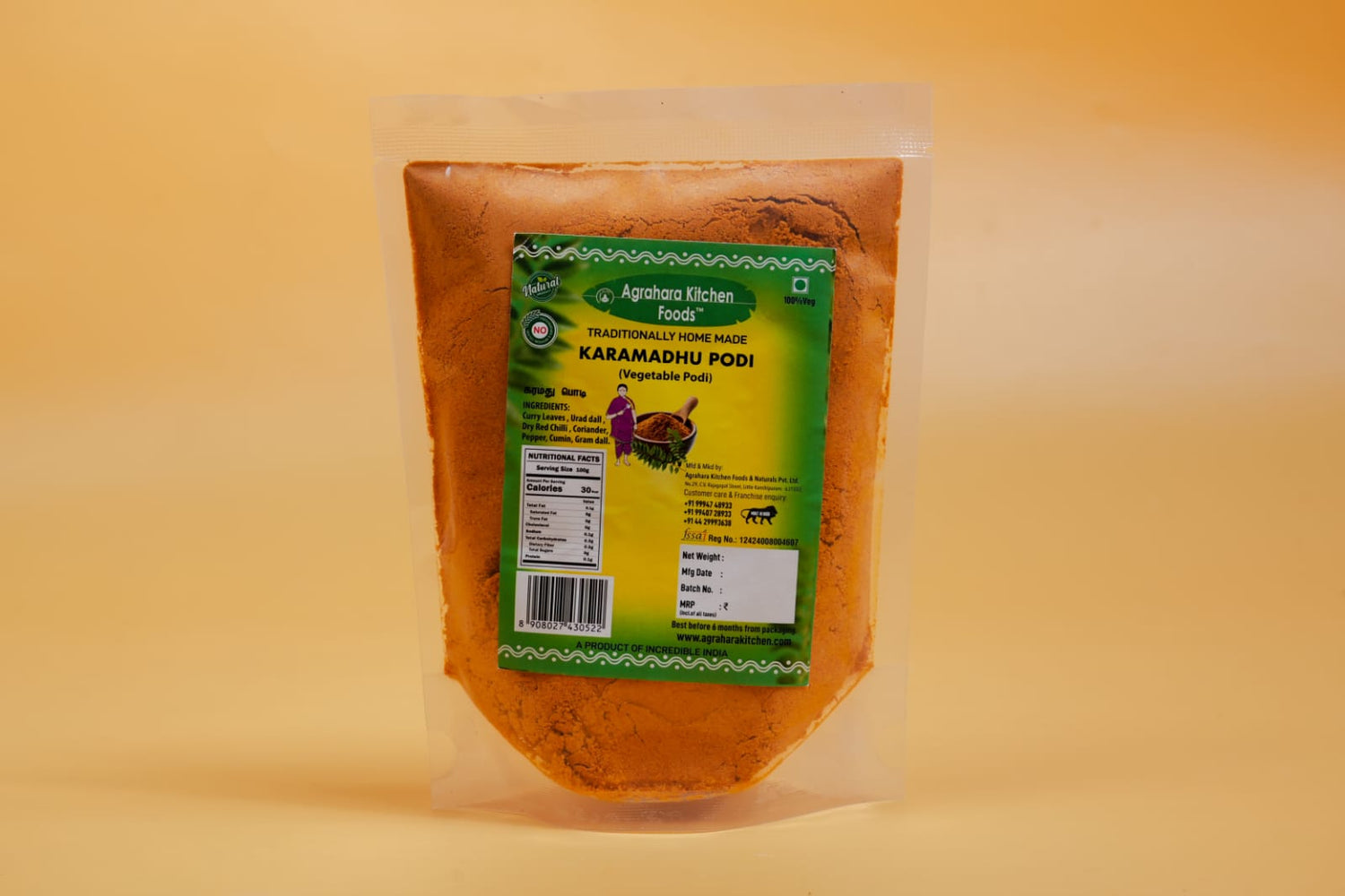 Karamadhu Podi (Karikai Podi)